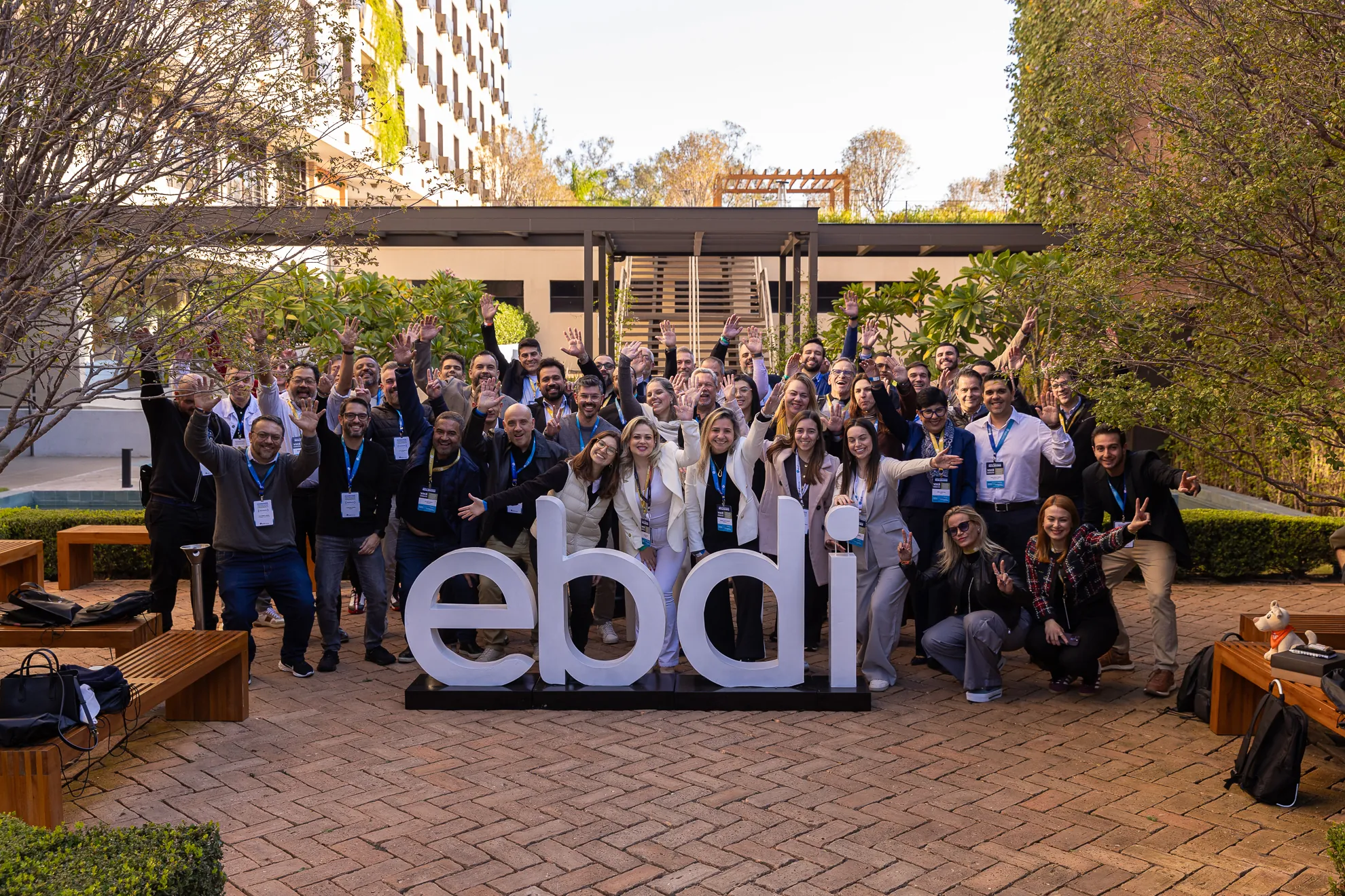 Participantes do SAB CIO FS reunidos no Resort